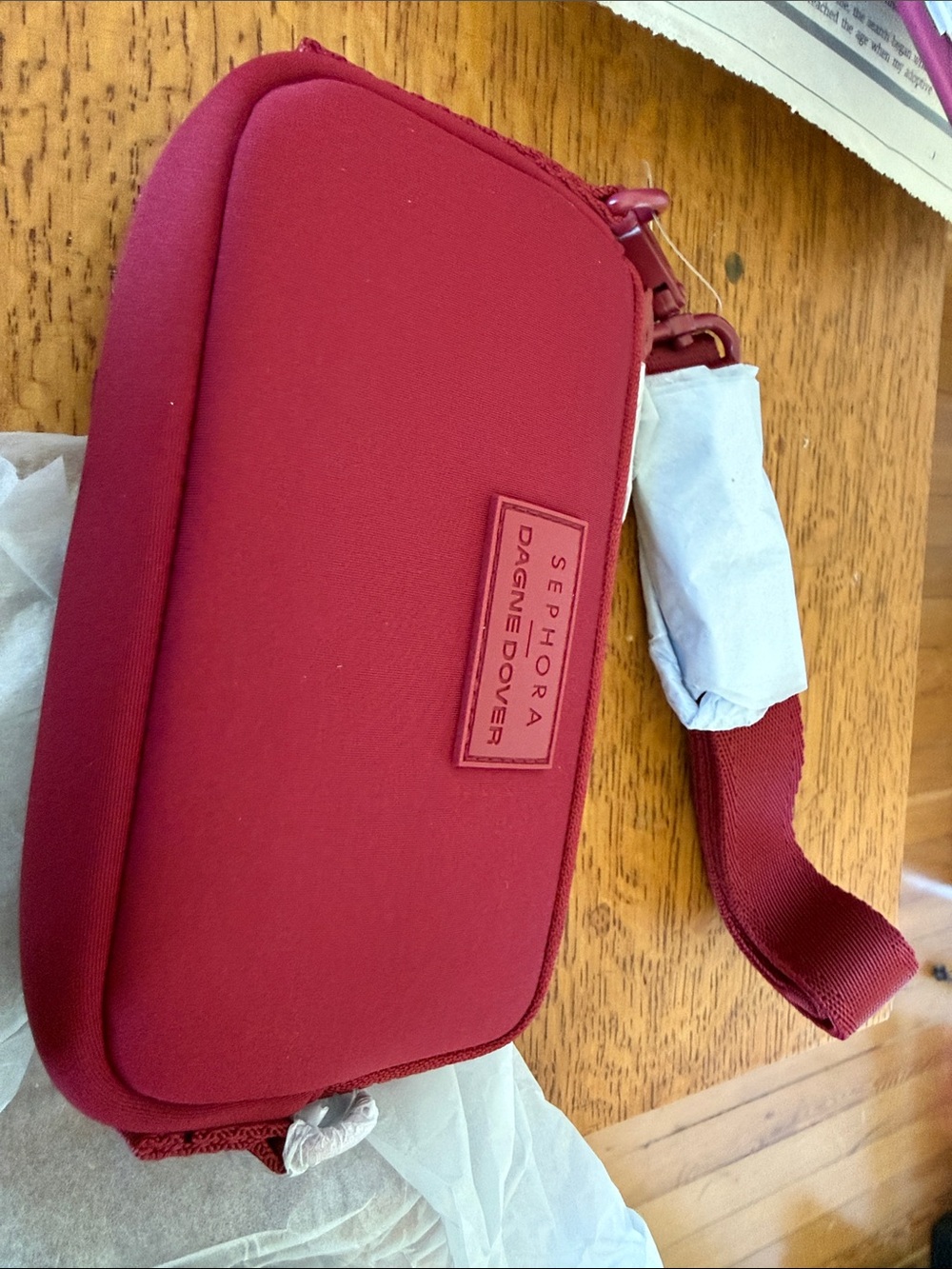 Dagne Dover Phone Pouch in Spice
